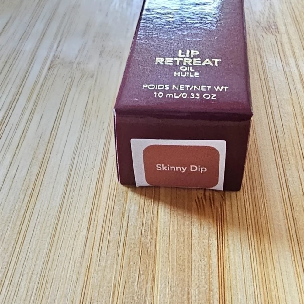 New Wander Beauty Lip Retreat Oil in Shade Skinny Dip, Full-size 10ml (0.33 oz)